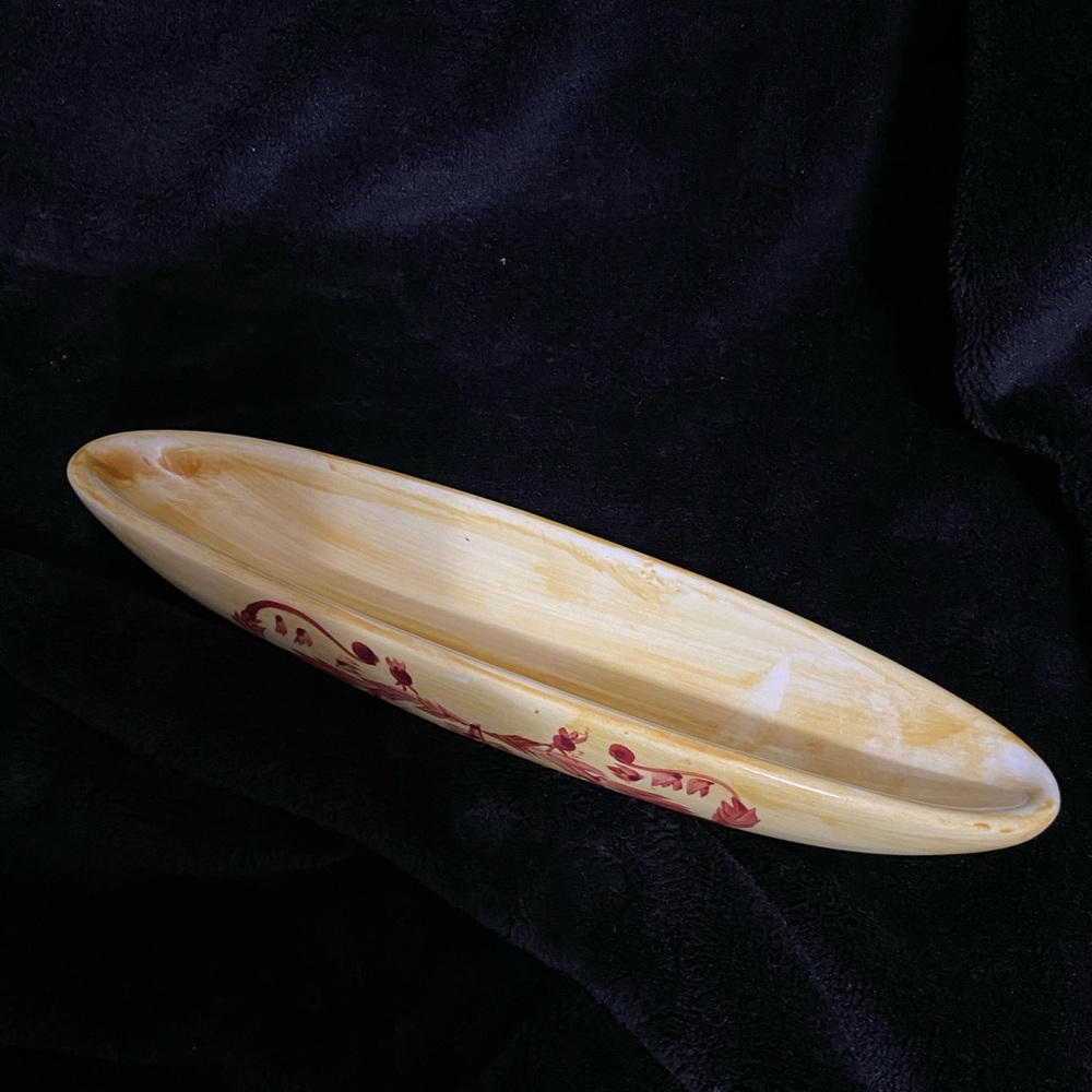 Olive Server Boat By “The Main Ingredients”